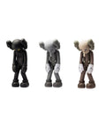 KAWS Small Lie Companion Vinyl Figure Black / Grey / Brown set