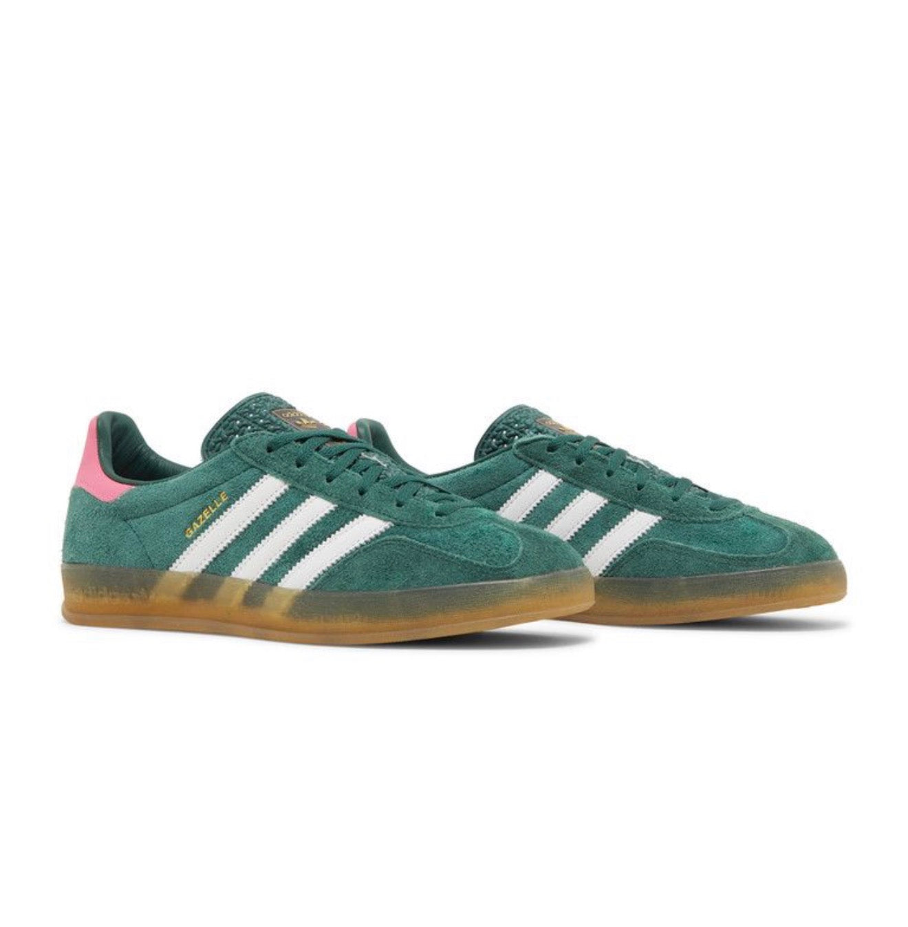 adidas Gazelle Indoor Collegiate Green Lucid Pink (Women's)