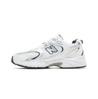 New Balance 530 White Silver Navy