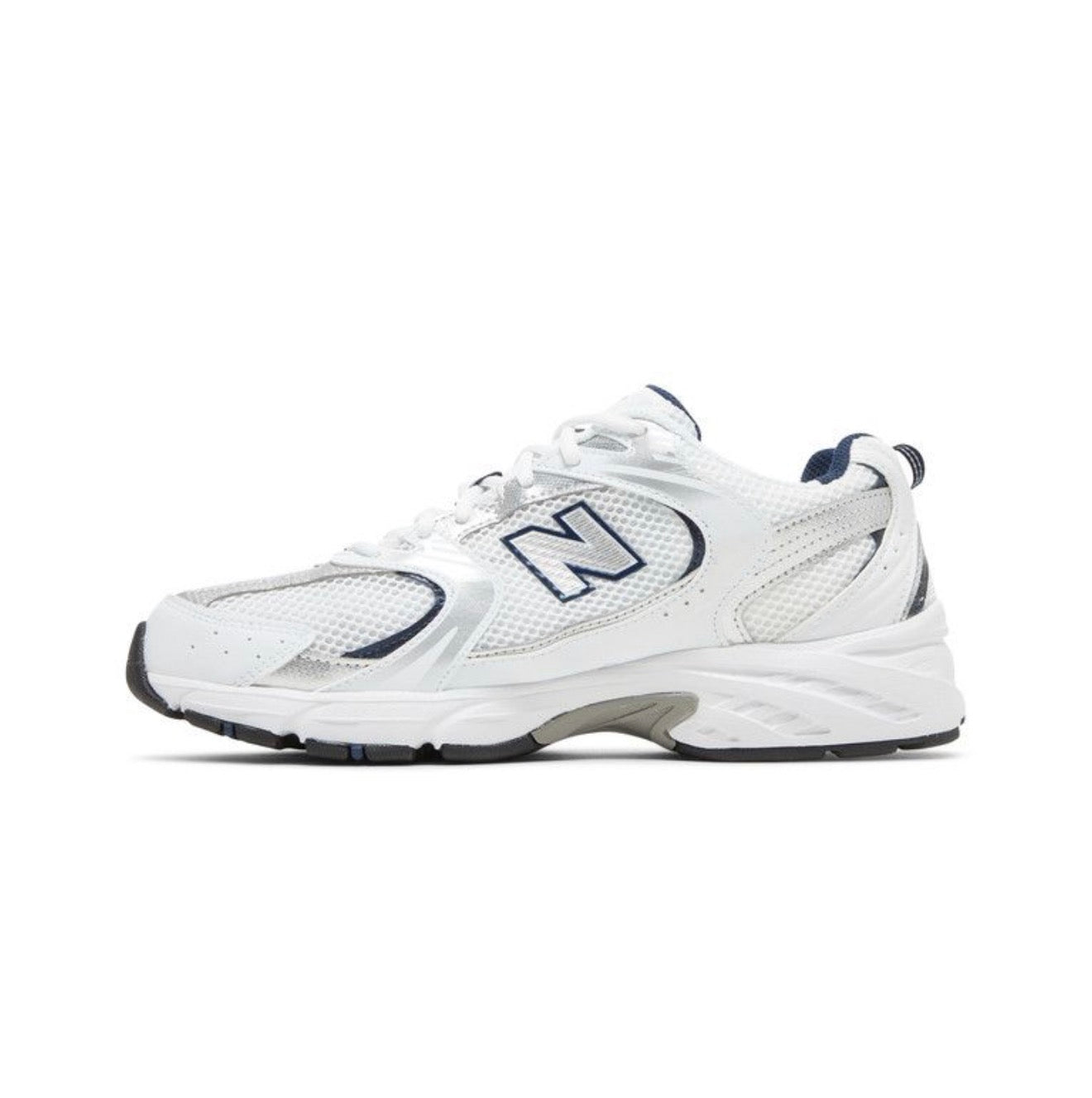 New Balance 530 White Silver Navy