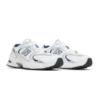 New Balance 530 White Silver Navy