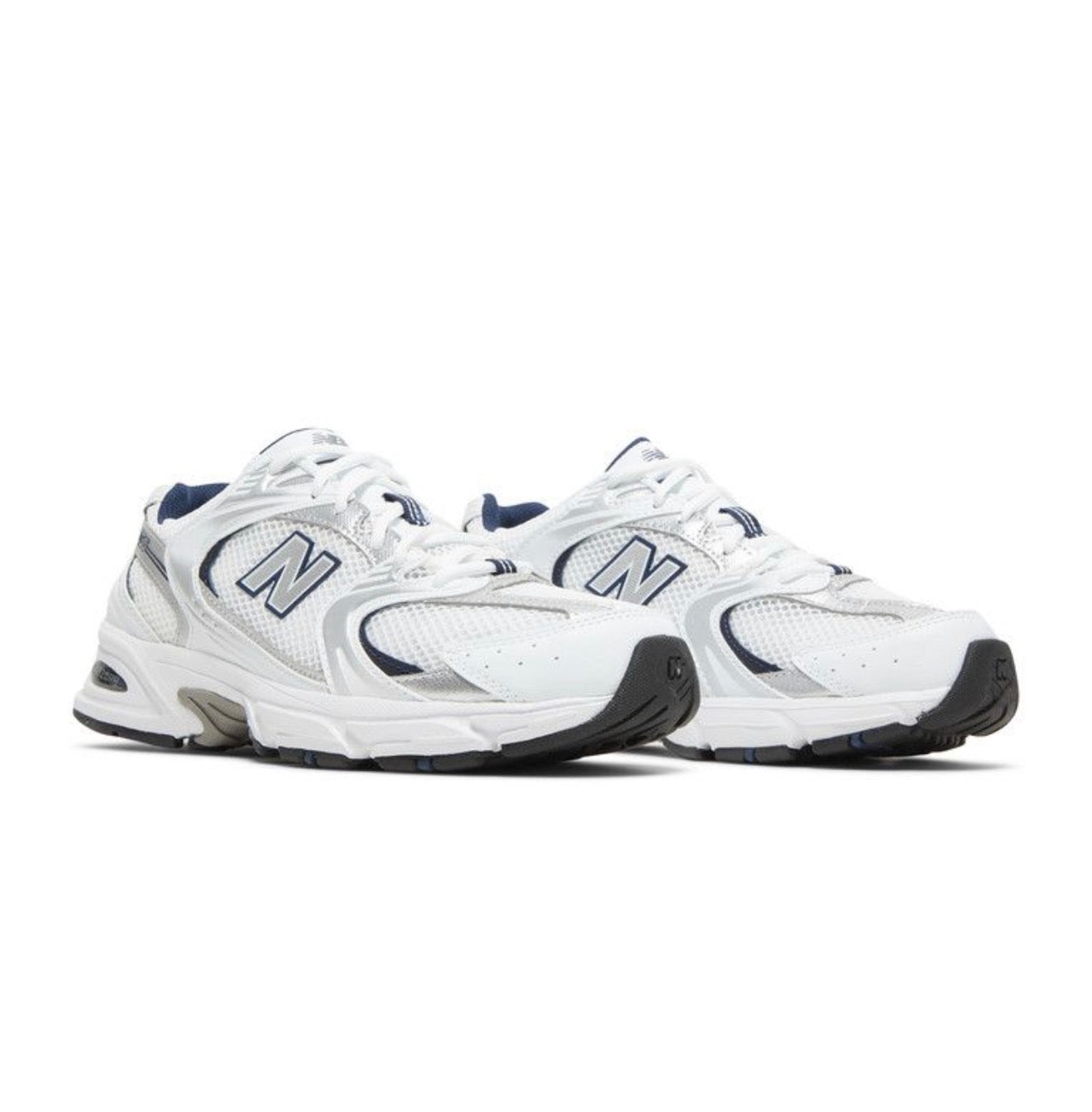 New Balance 530 White Silver Navy