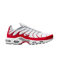 Nike Air Max Plus White University Red Wolf Grey