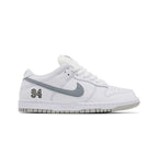 Nike SB Dunk Low Supreme 94 White Metallic Silver