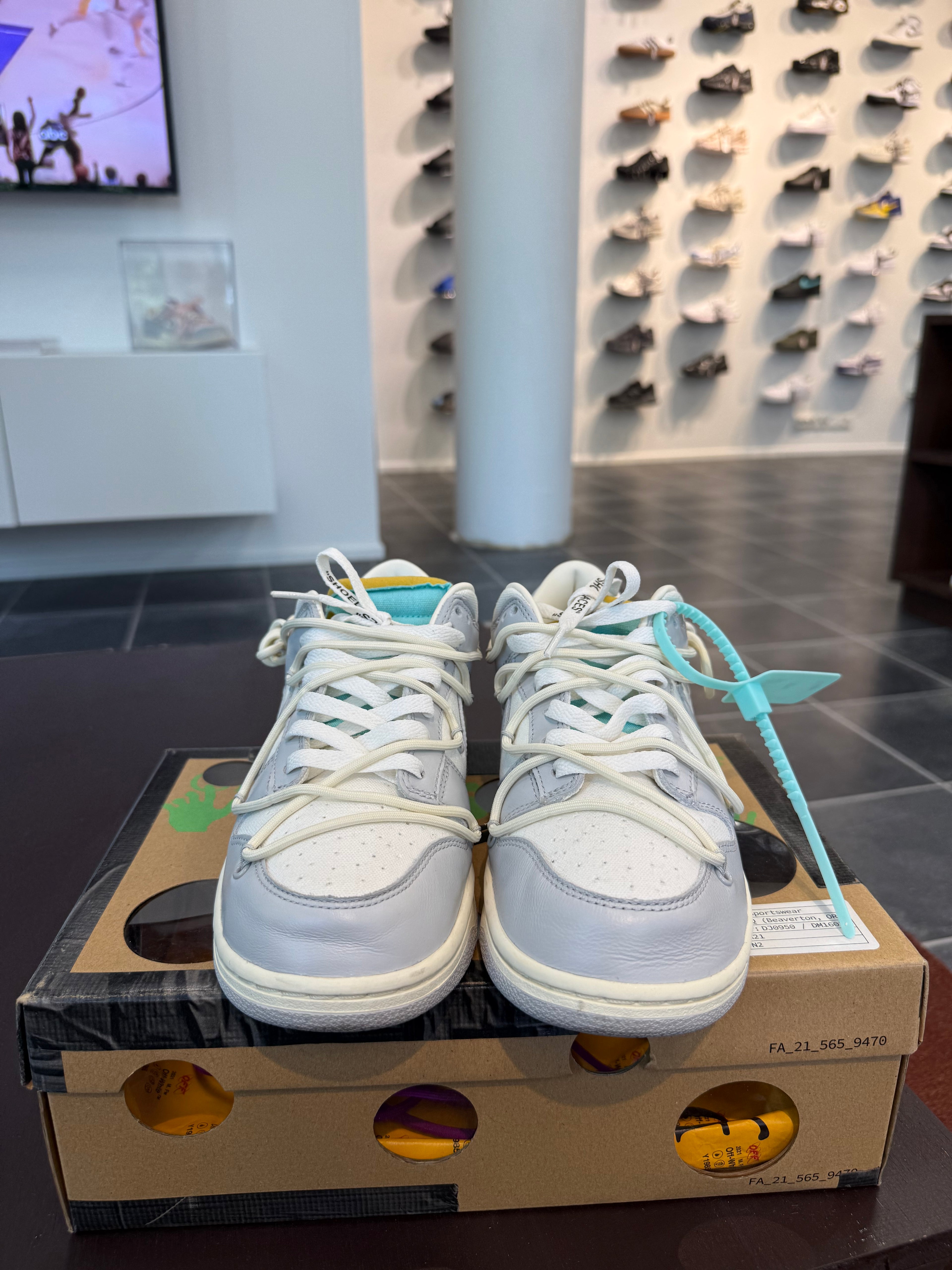 Nike Dunk Low Off-White Lot 21 (Eu: 42,5)