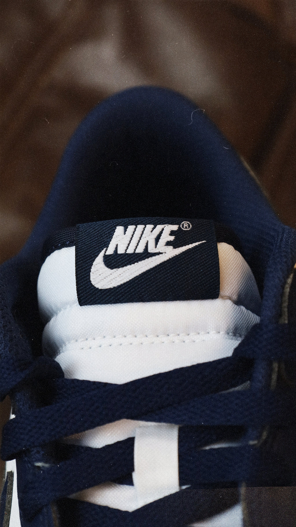 Nike Dunk Low White Midnight Navy