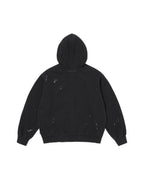Supreme MM6 Maison Margiela Box Logo Zip Up Hooded Sweatshirt Black