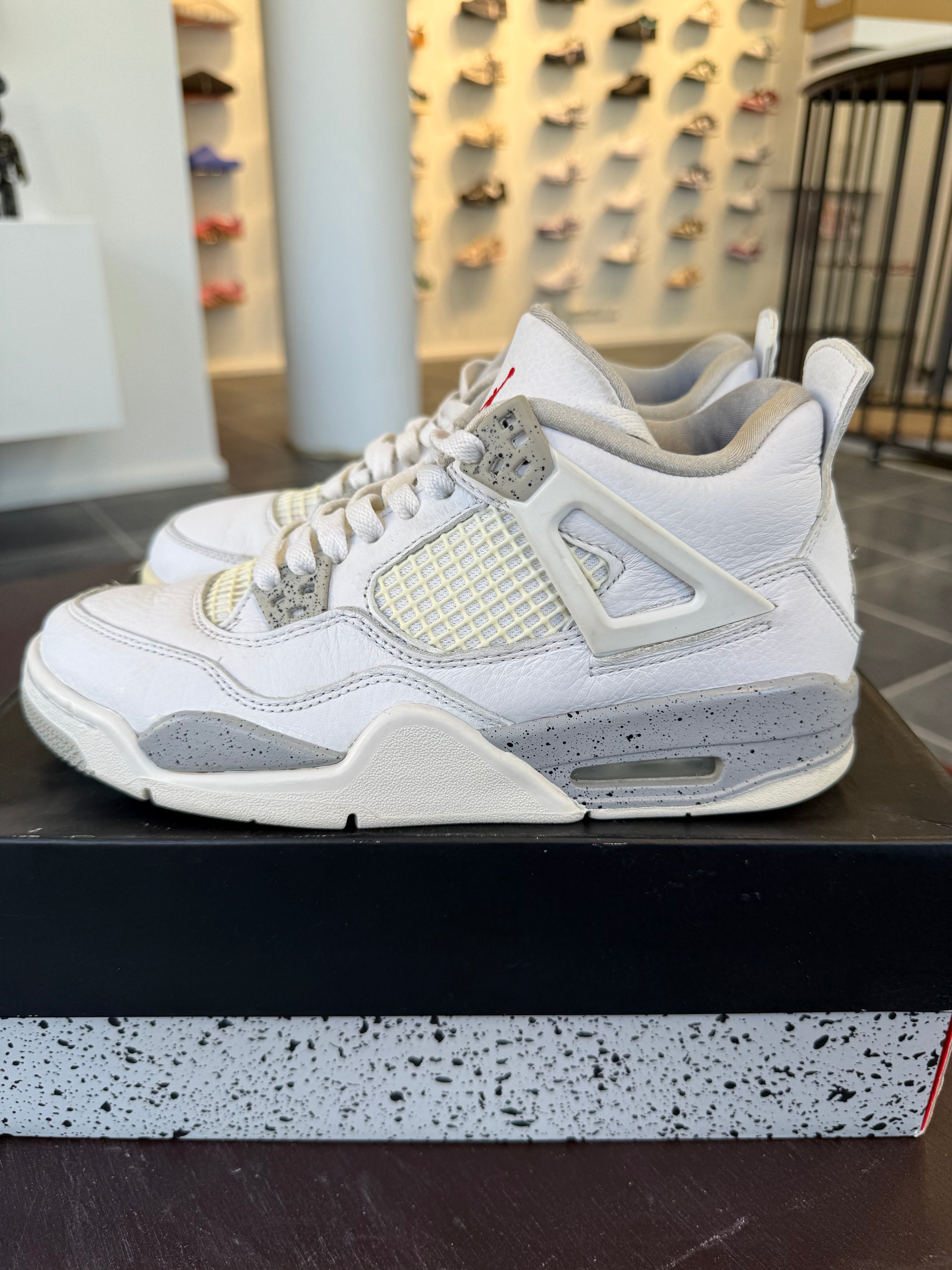 Jordan 4 Retro White Oreo (2021) (GS) (Eu:38.5)