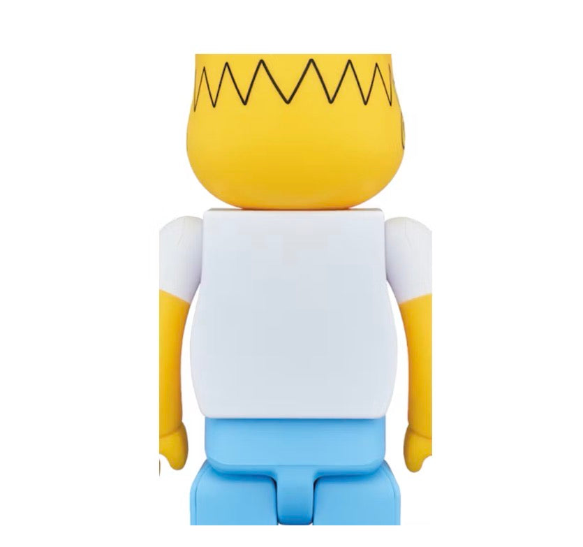 Bearbrick x The Simpsons Homer Simpson 1000%