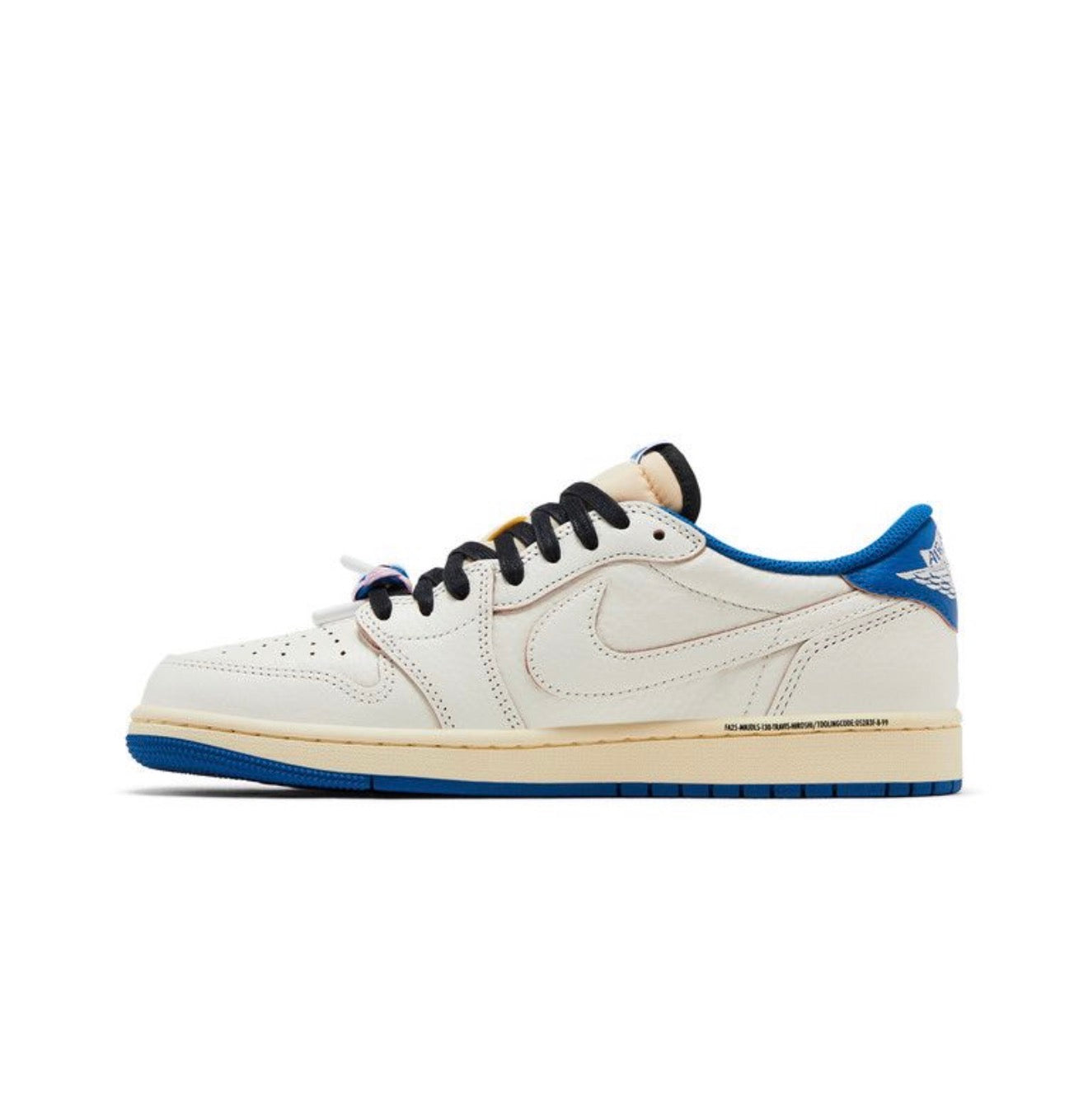 Jordan 1 Retro Low OG SP Fragment x Travis Scott Sail Military Blue
