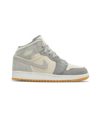 Jordan 1 Mid SE Coconut Milk Particle Grey (GS)