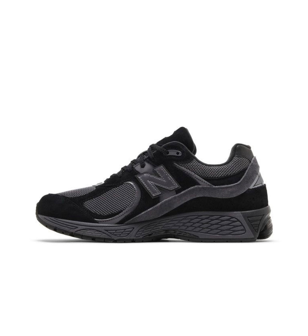 New Balance 2002R Black Dark Grey