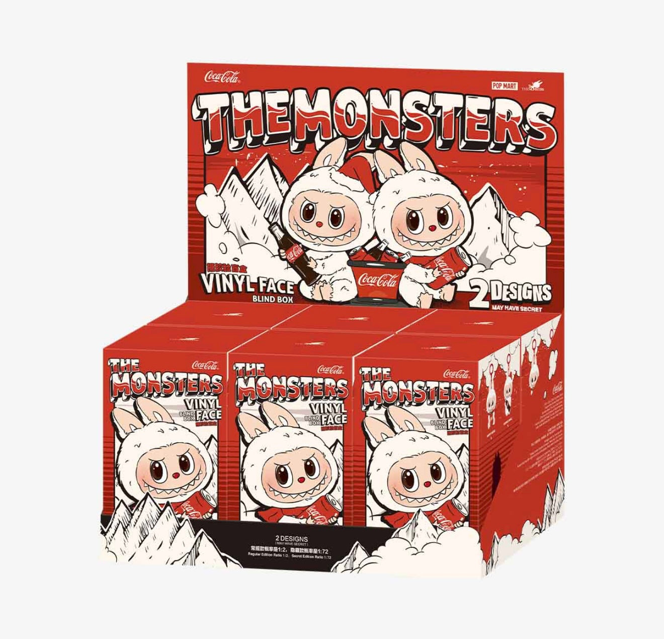 Pop Mart Labubu The Monsters Coca Cola Series Vinyl Face Blind Box