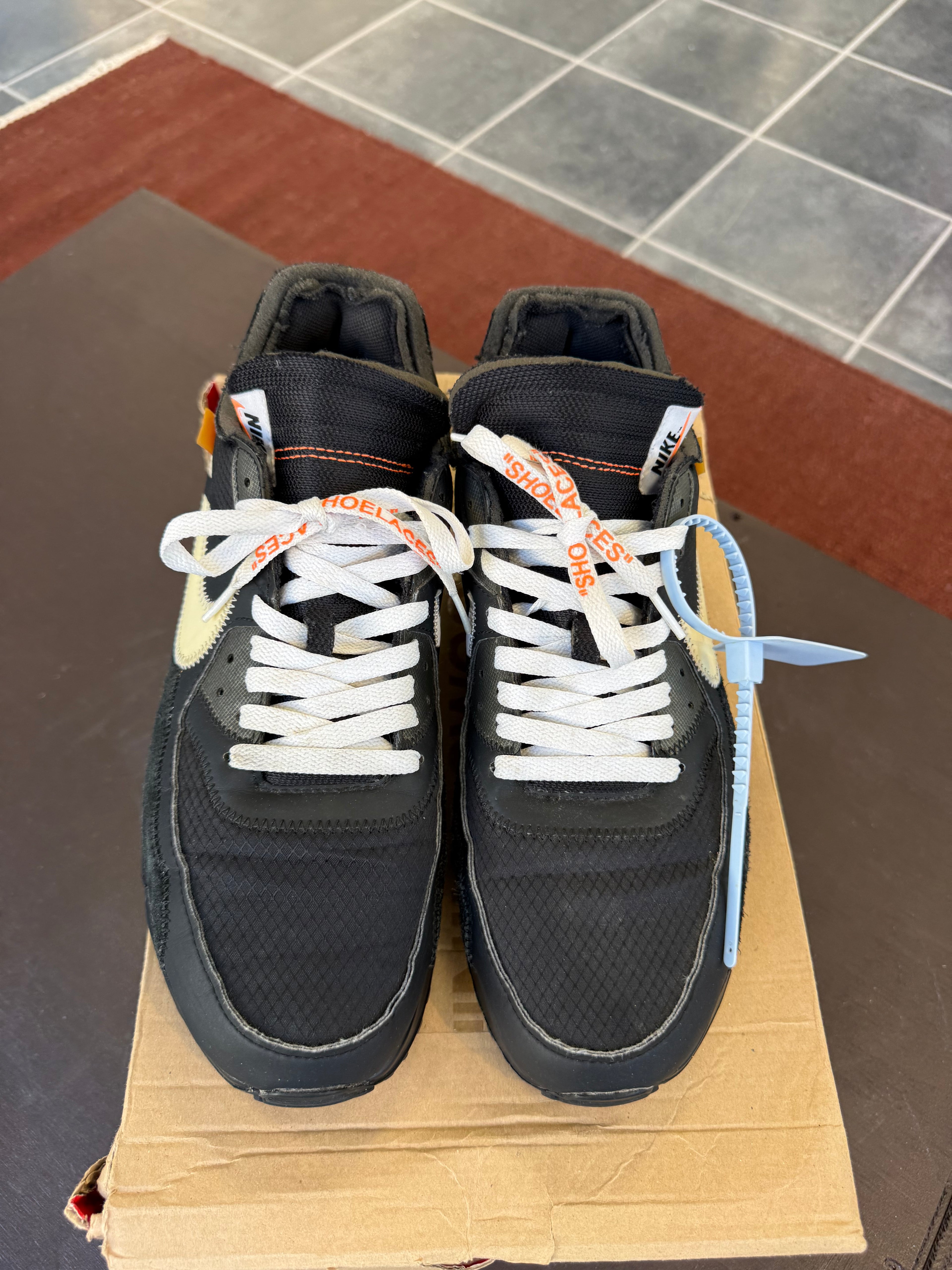 Nike Air Max 90 Off-White Black (Eu: 45.5)