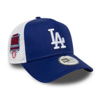 New Era Side Patch Trucker Los Angeles Dodgers Cap