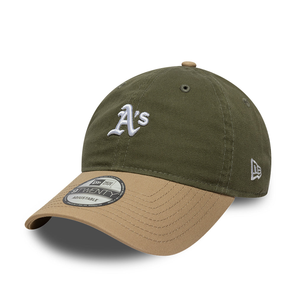 New Era Mini Washed Contrast 920 Oakland Athletics Cap