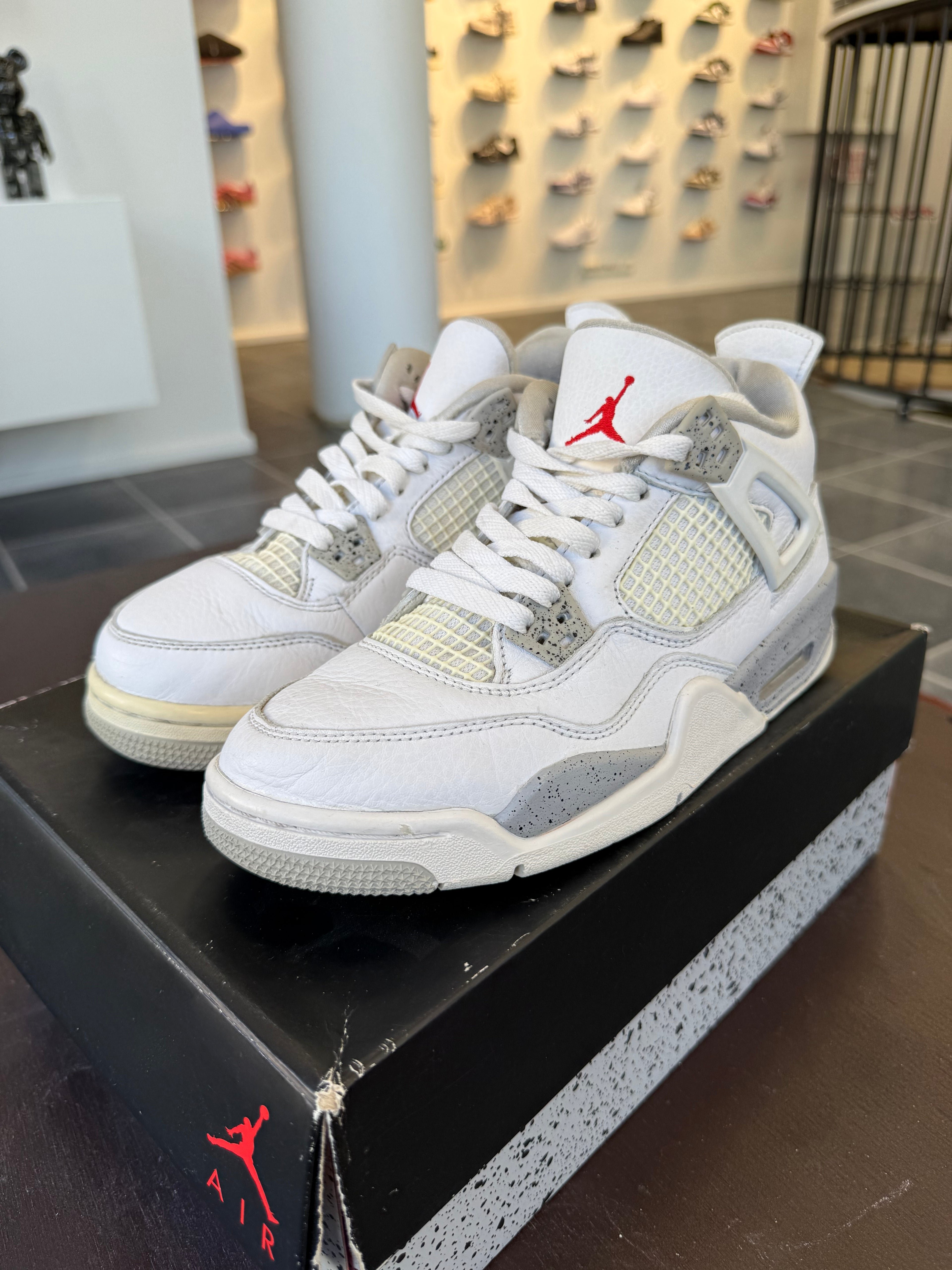 Jordan 4 Retro White Oreo (2021) (GS) (Eu:38.5)