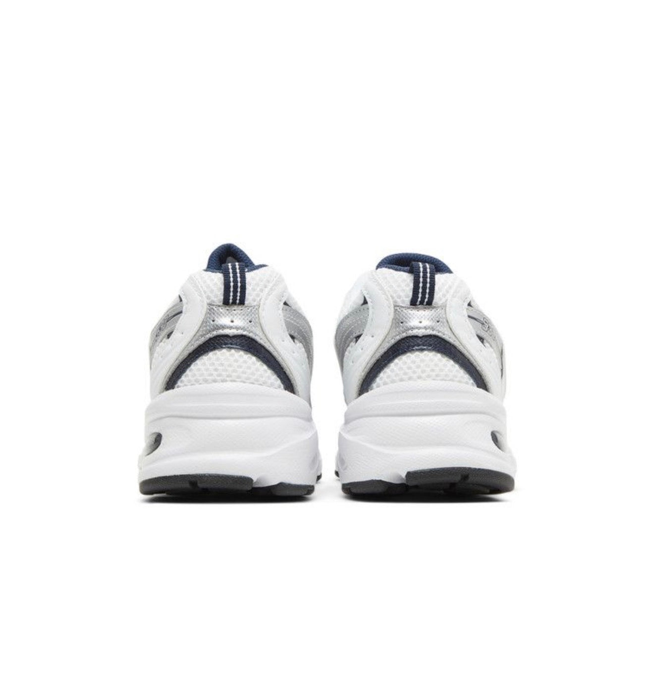 New Balance 530 White Silver Navy