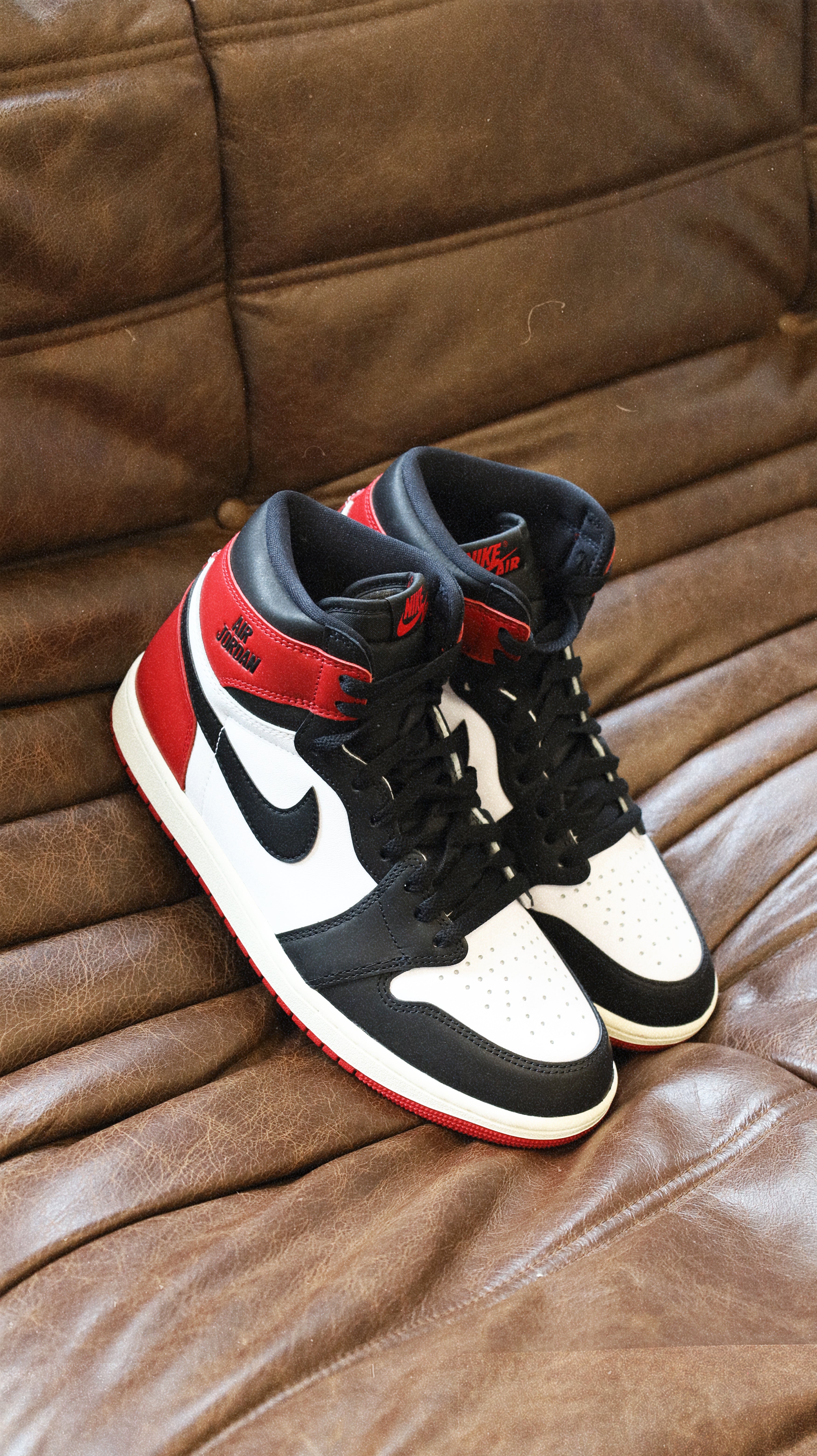 Jordan 1 Retro High OG Black Toe Reimagined