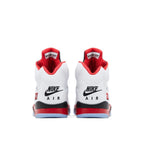 Jordan 5 Retro Fire Red Black Tongue (2025)