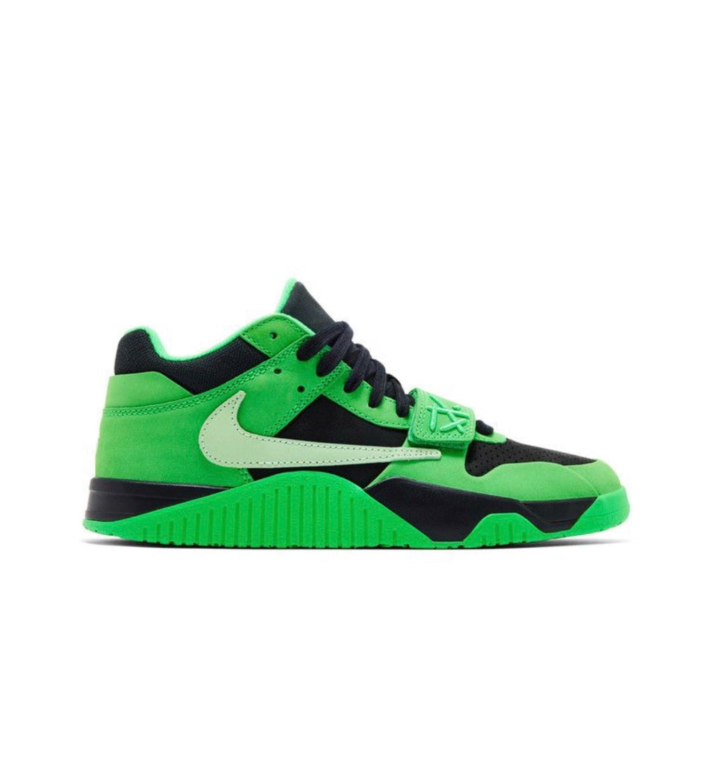Jordan CJ1 T-Rexx Travis Scott Green Spark