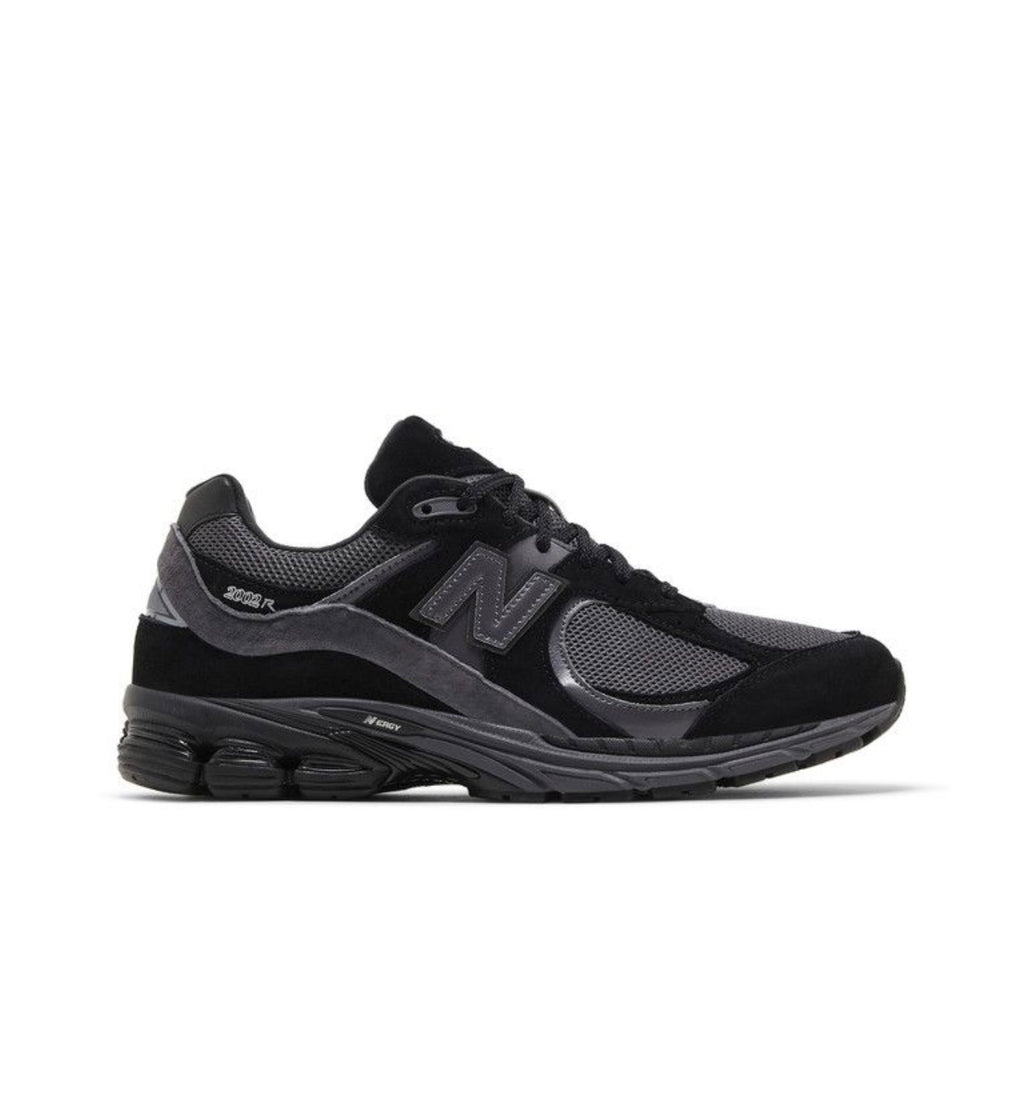 New Balance 2002R Black Dark Grey