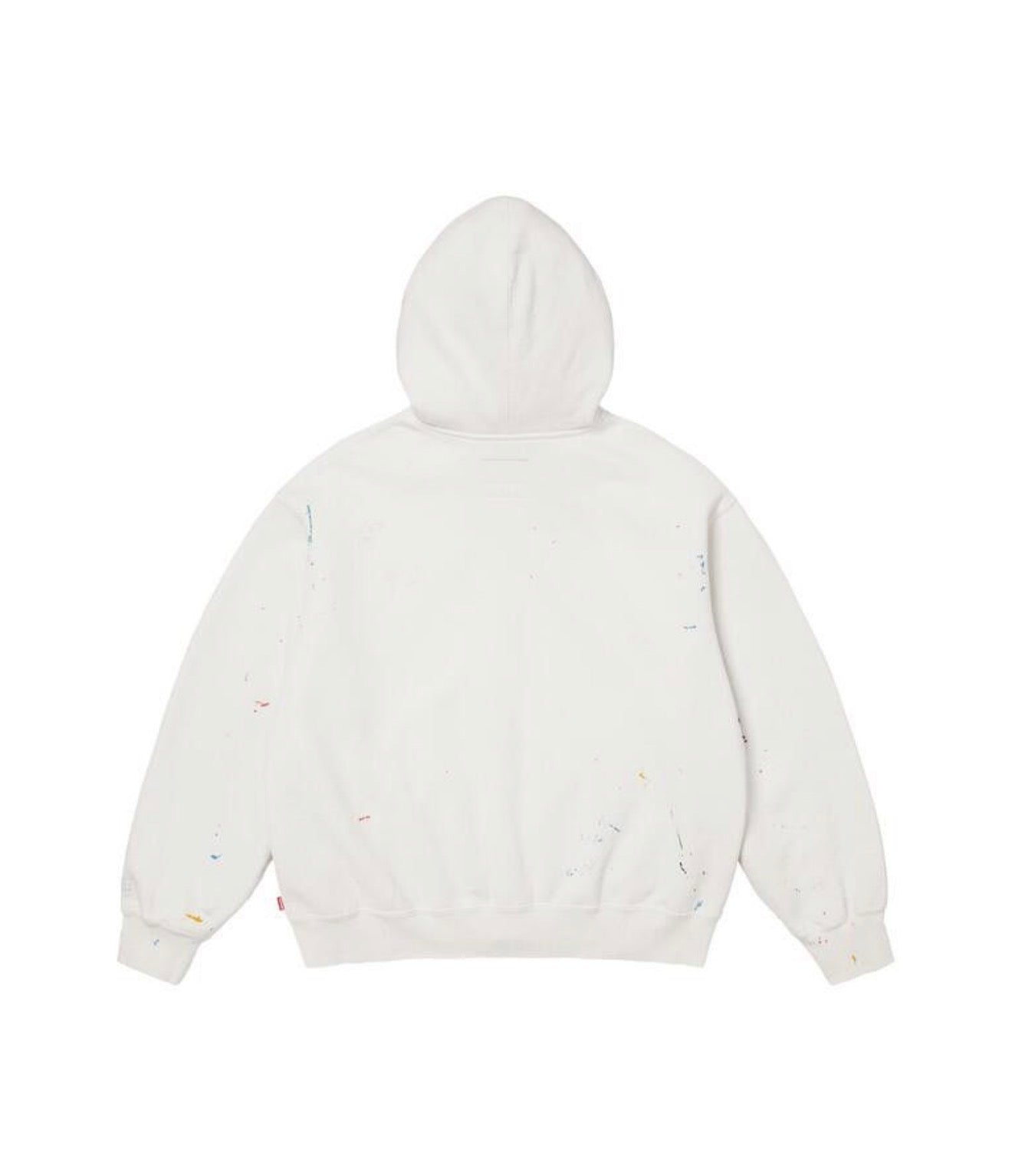 Supreme MM6 Maison Margiela Box Logo Zip Up Hooded Sweatshirt White