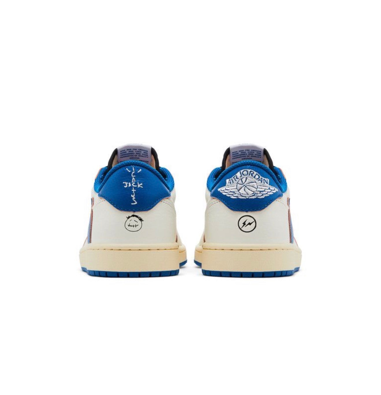 Jordan 1 Retro Low OG SP Fragment x Travis Scott Sail Military Blue
