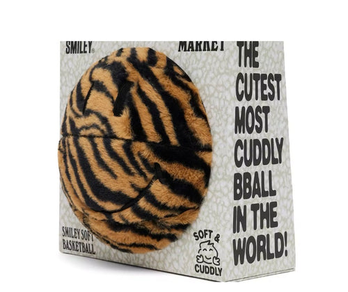 Chinatown Market Smiley Tiger Plush Basketball