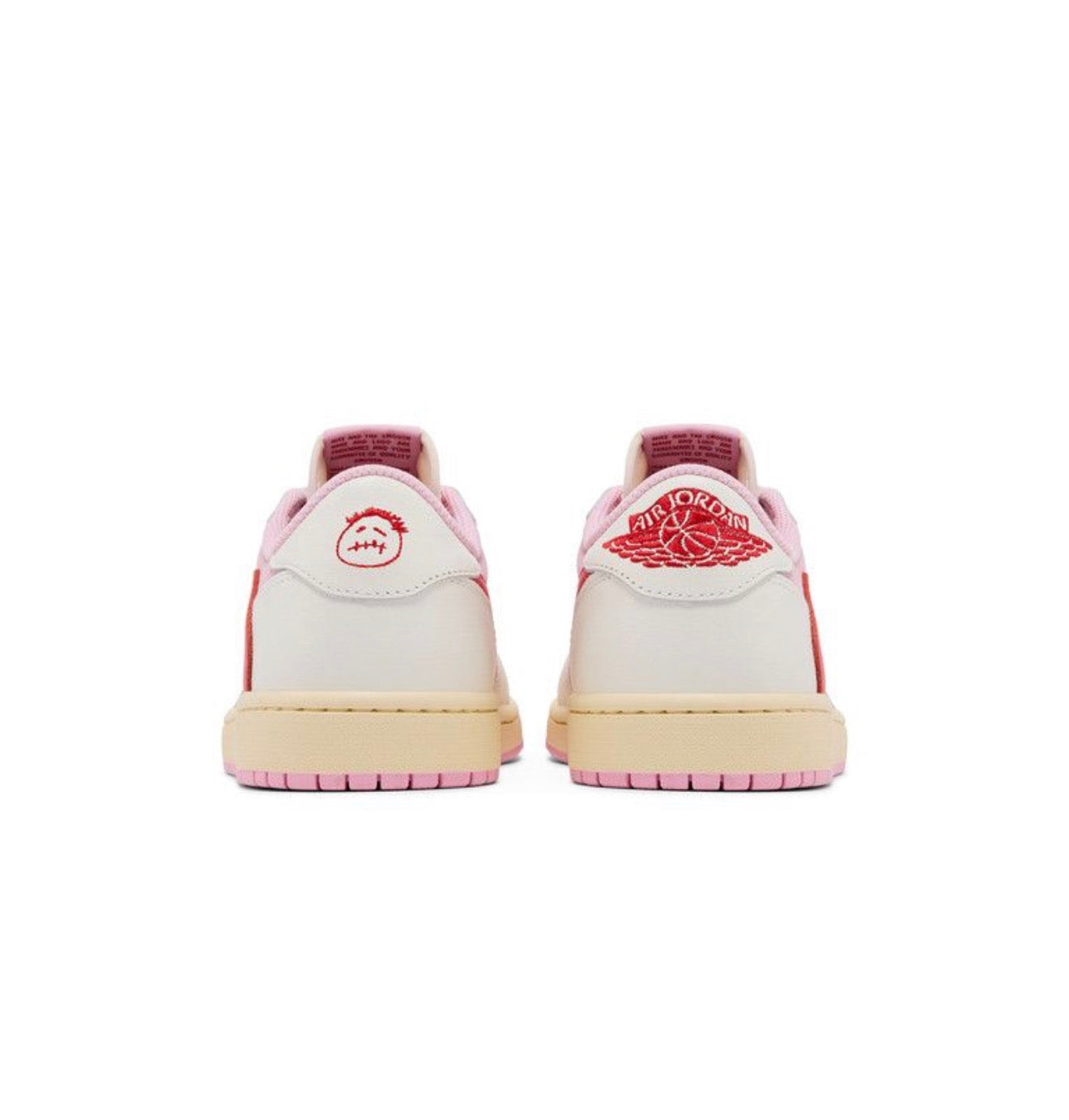 Jordan 1 Retro Low OG SP Travis Scott Sail Tropical Pink