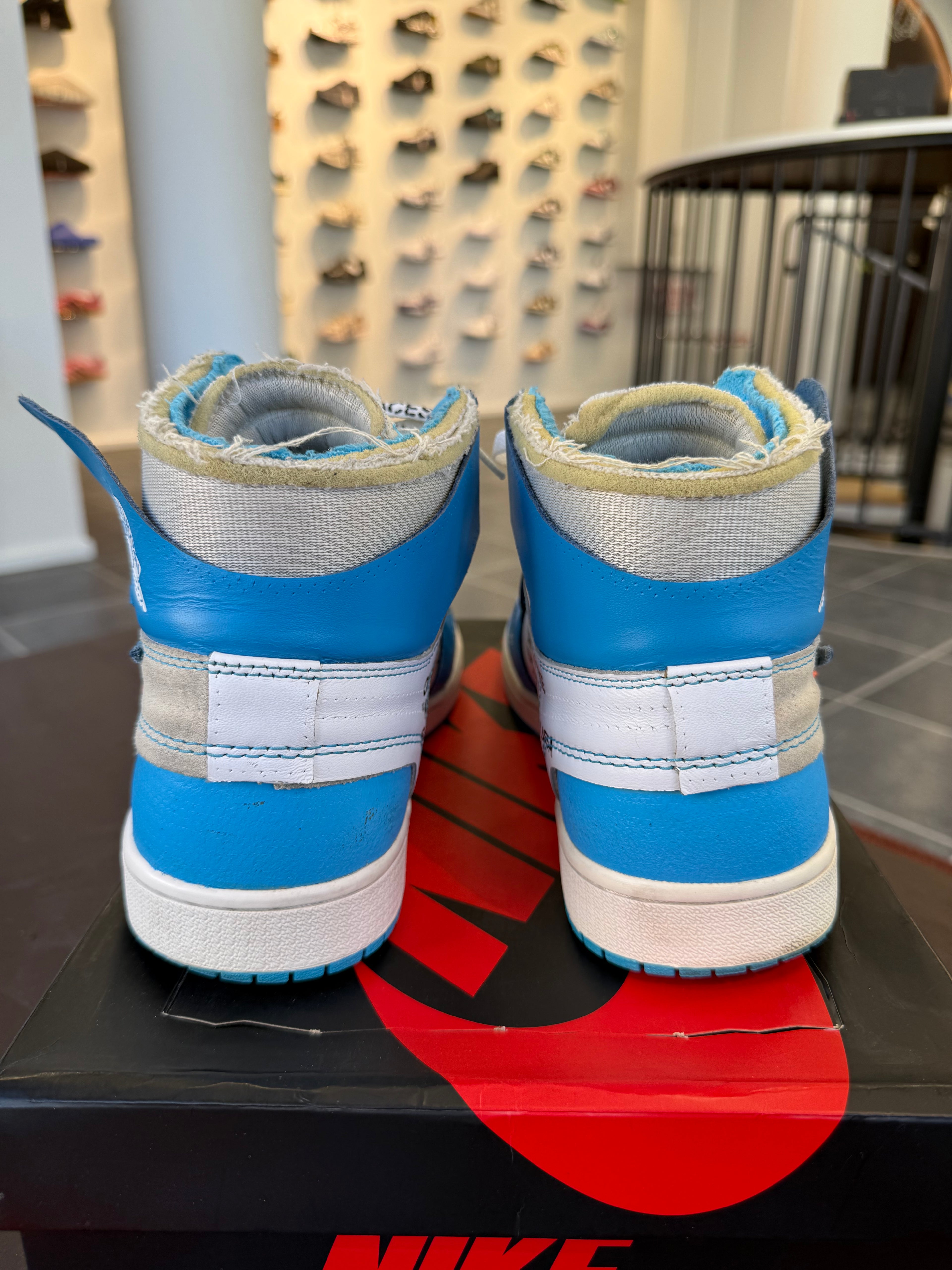Jordan 1 Retro High Off-White University Blue (Eu:43)