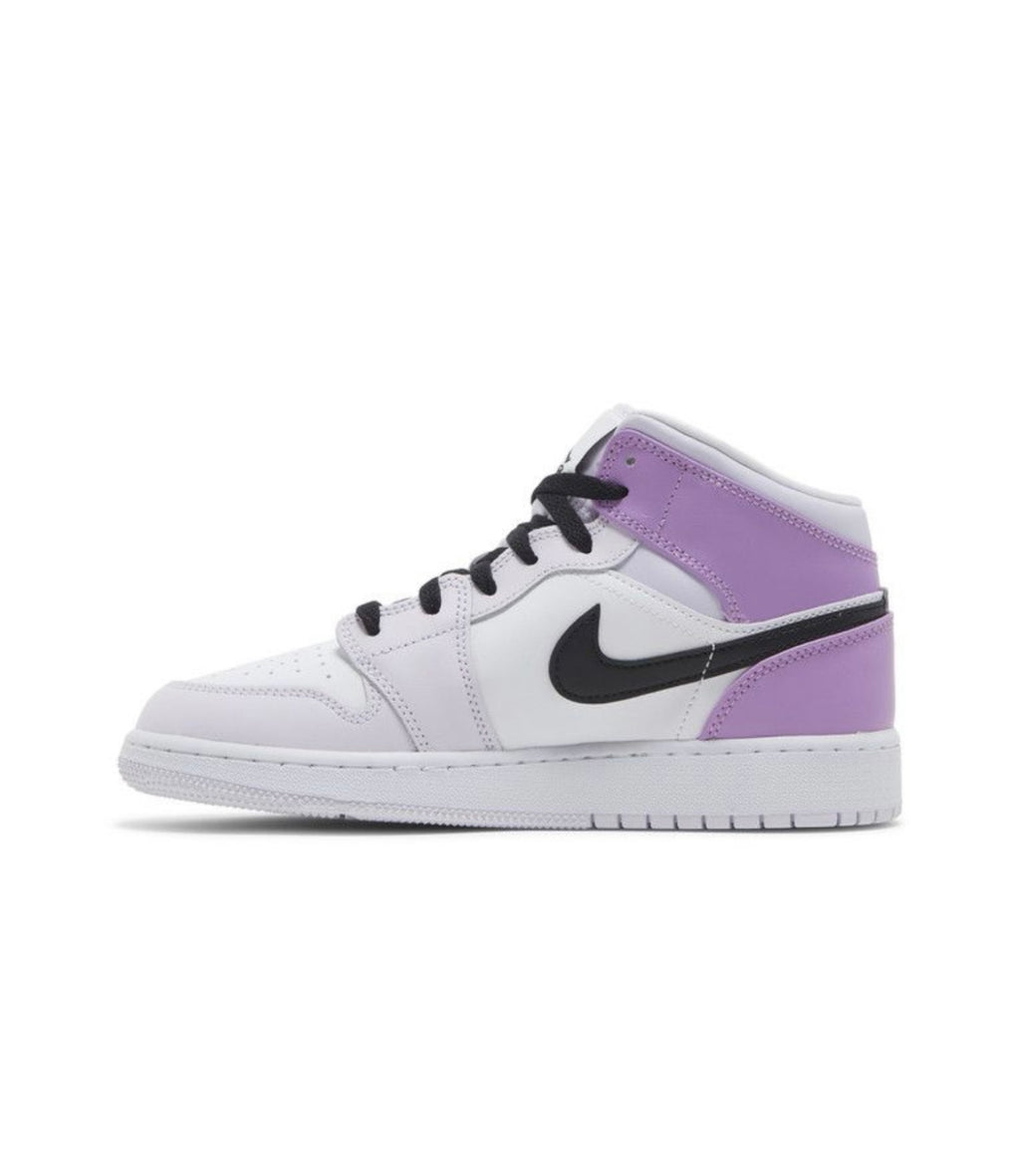 Jordan 1 Mid Barely Grape (GS)