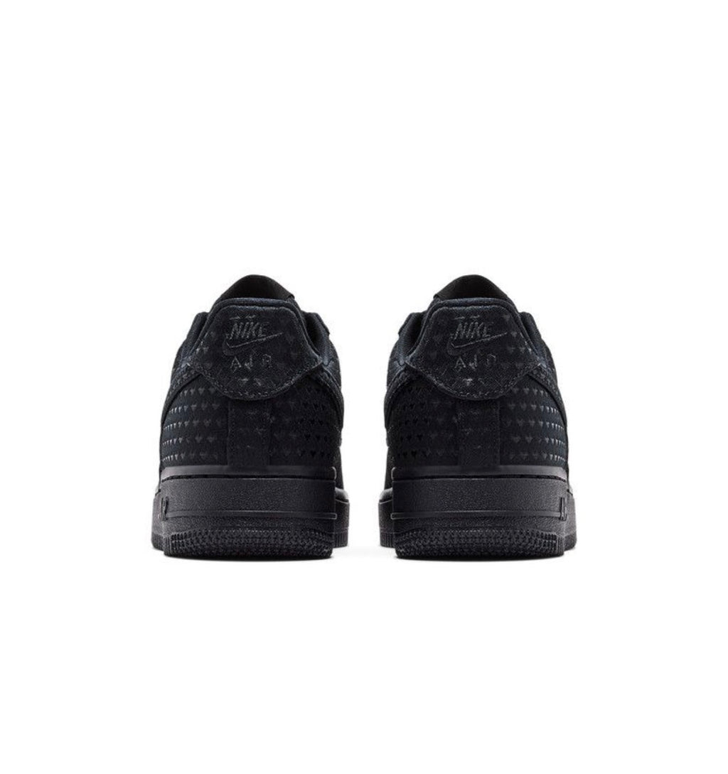 Nike Air Force 1 Low Valentine's Day Triple Black (2026) (W)