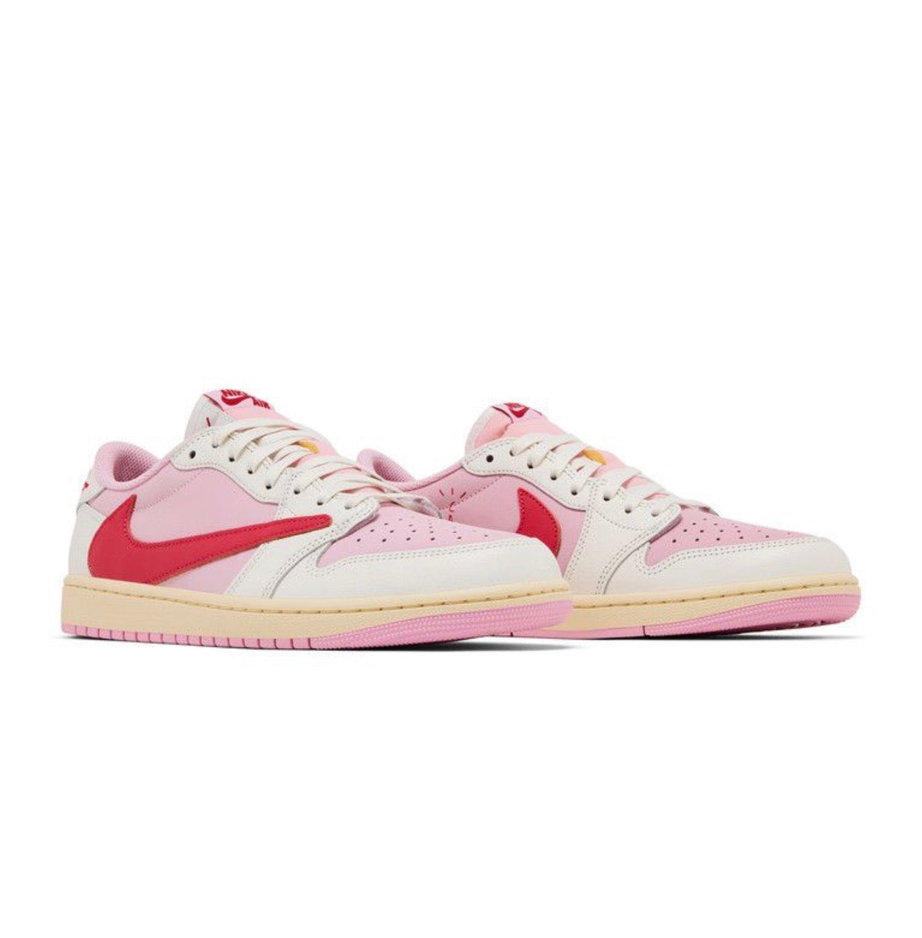 Jordan 1 Retro Low OG SP Travis Scott Sail Tropical Pink