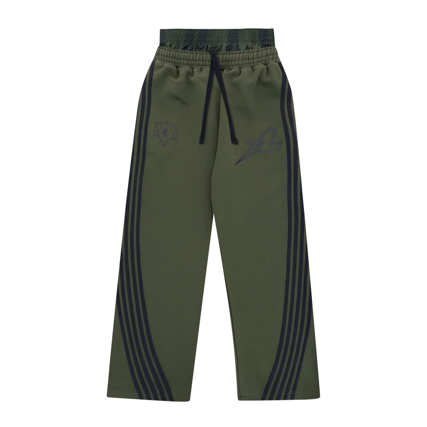 LUKAMACHAIN JOGGER STRIPED - ARMY GREEN