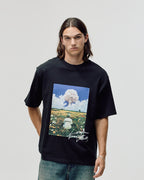 Bareen Box Fit T-shirt - Field - Black
