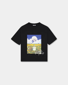Bareen Box Fit T-shirt - Field - Black