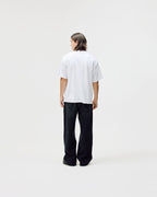 Bareen Box Fit T-shirt, Field - White
