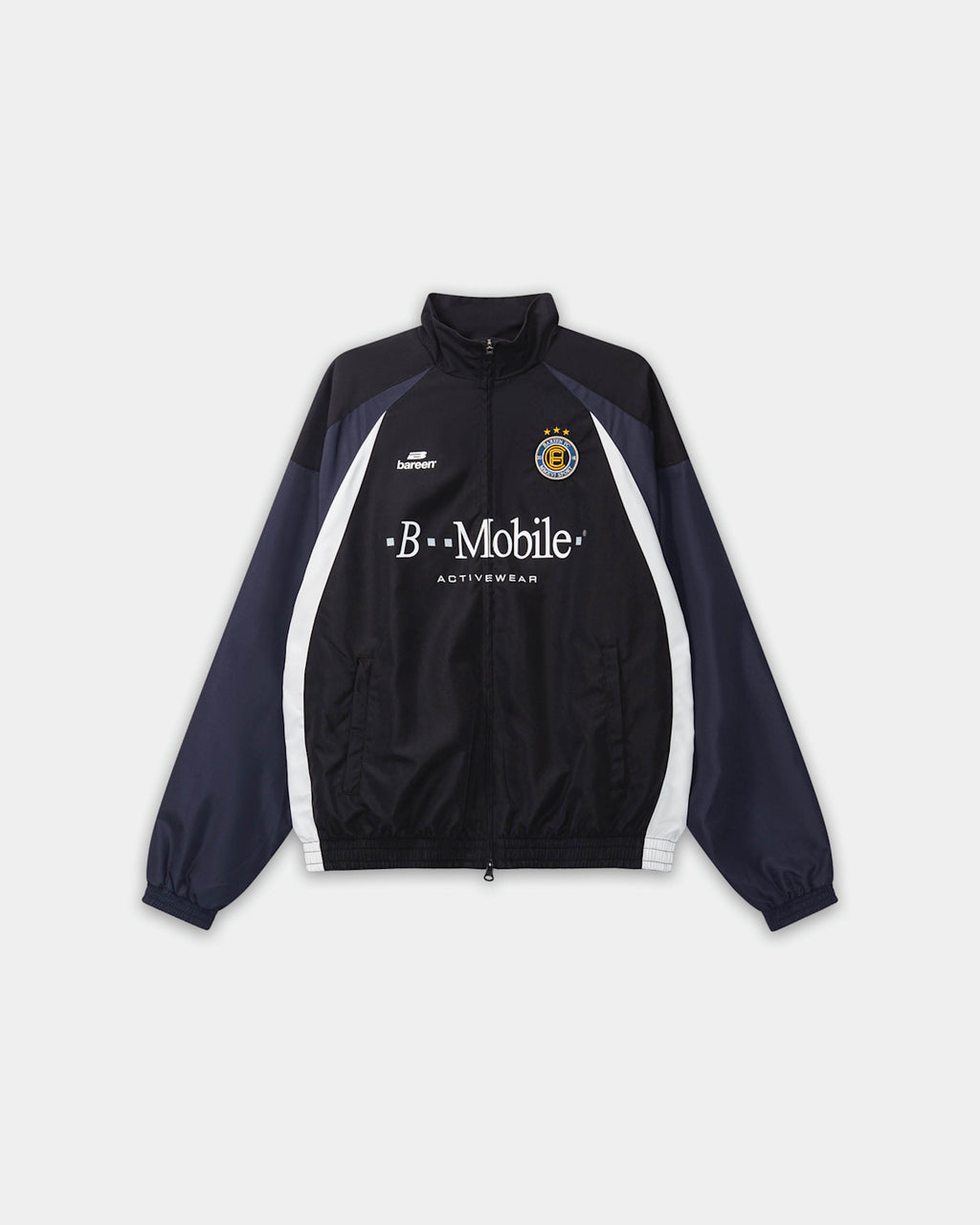 Bareen Football Track Jacket - Black