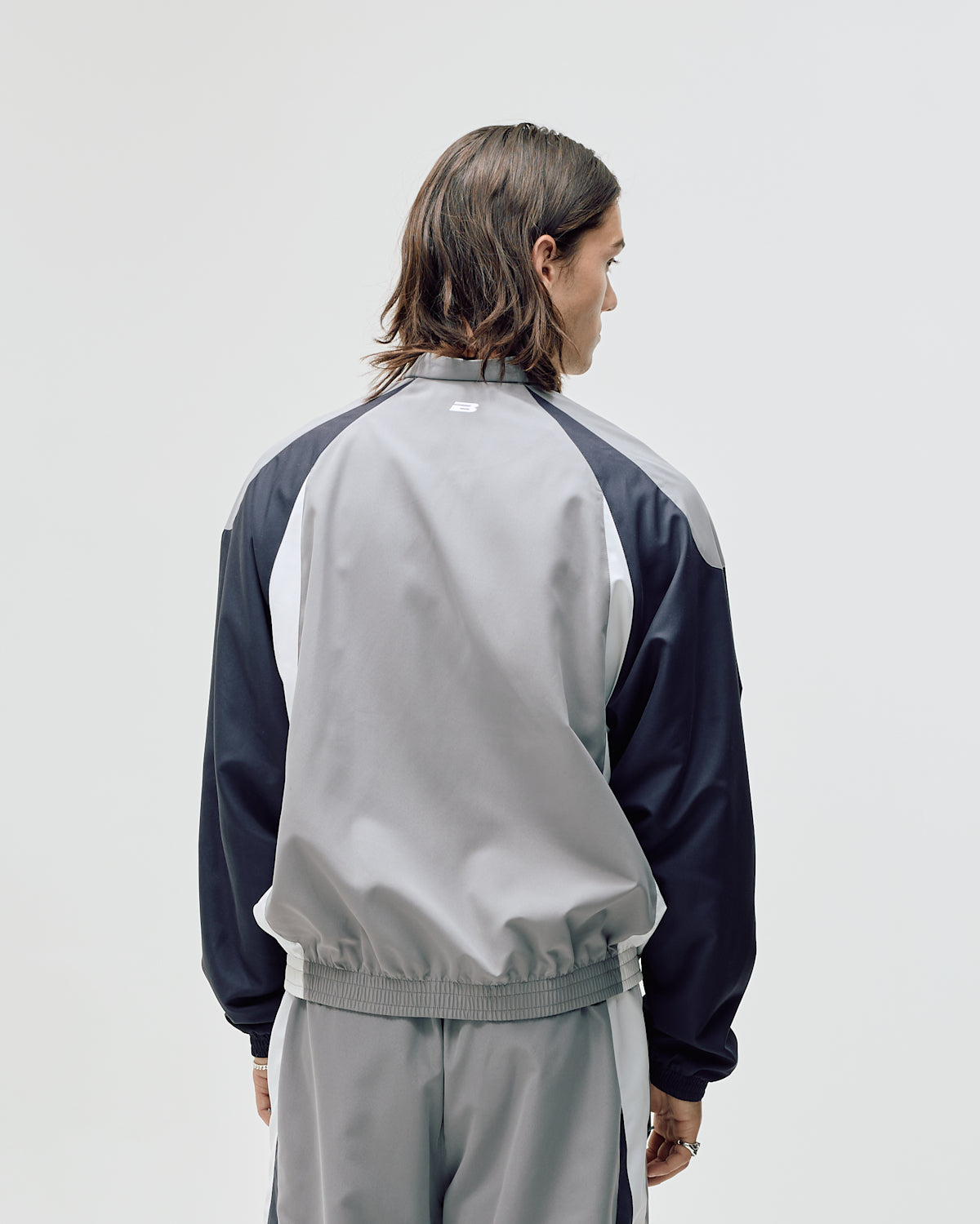 Bareen Football Track Jacket - Grey