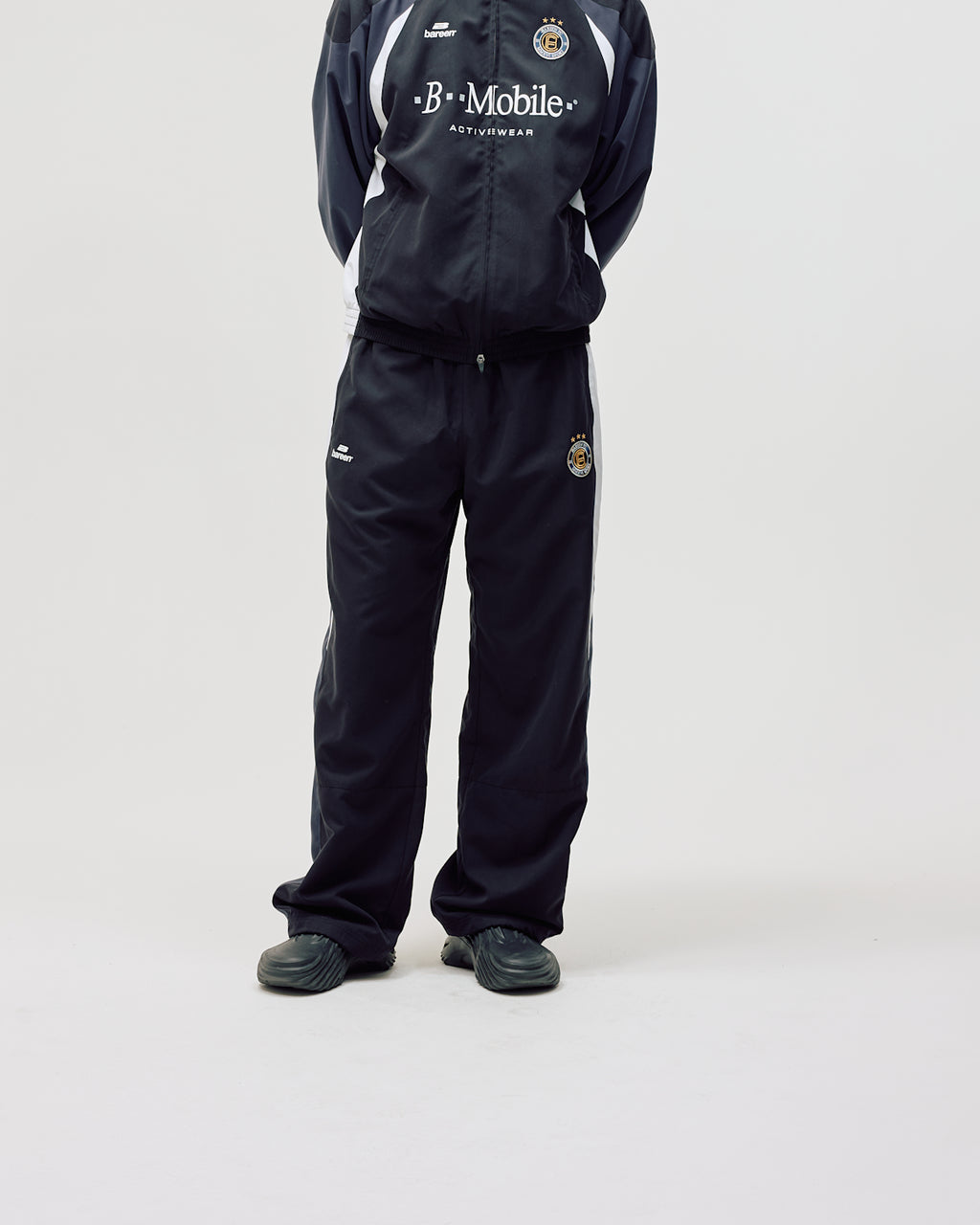 Bareen Football Track Pants - Black