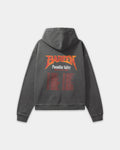 Bareen World Tour Oversized Hoodie Washed Black