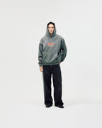 Bareen World Tour Oversized Hoodie Washed Black