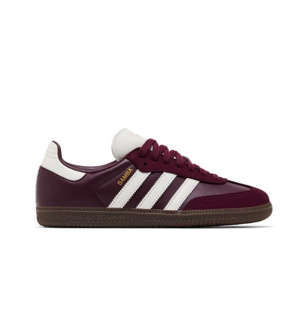 adidas Samba OG Maroon Off White Gum (Women's)