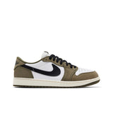 Jordan 1 Retro Low Medium Olive Summit White Sail Black
