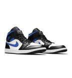 Jordan 1 Mid White Black Racer Blue