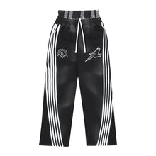 LUKAMACHAIN ​​JOGGER STRIPED - BLACK