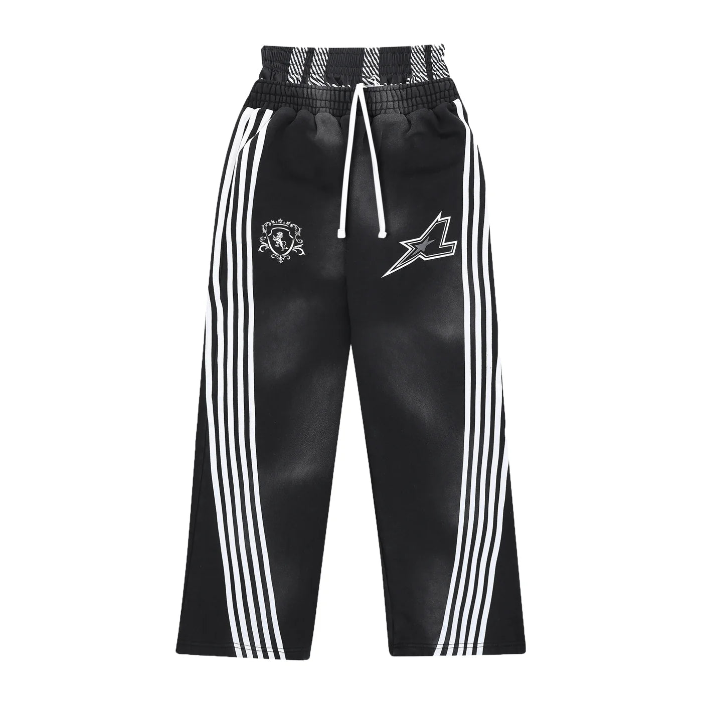 LUKAMACHAIN JOGGER STRIPED - BLACK
