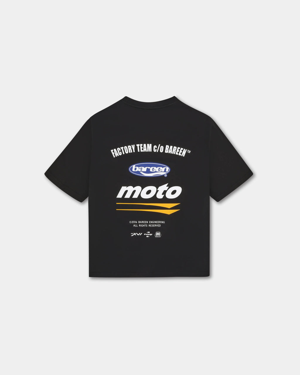 Bareen Box Fit T-shirt - Moto Black