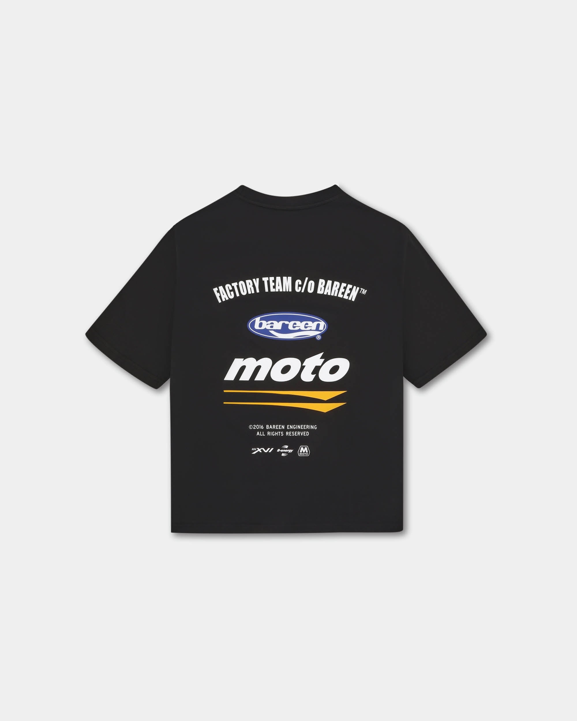 Bareen Box Fit T-shirt - Moto Black